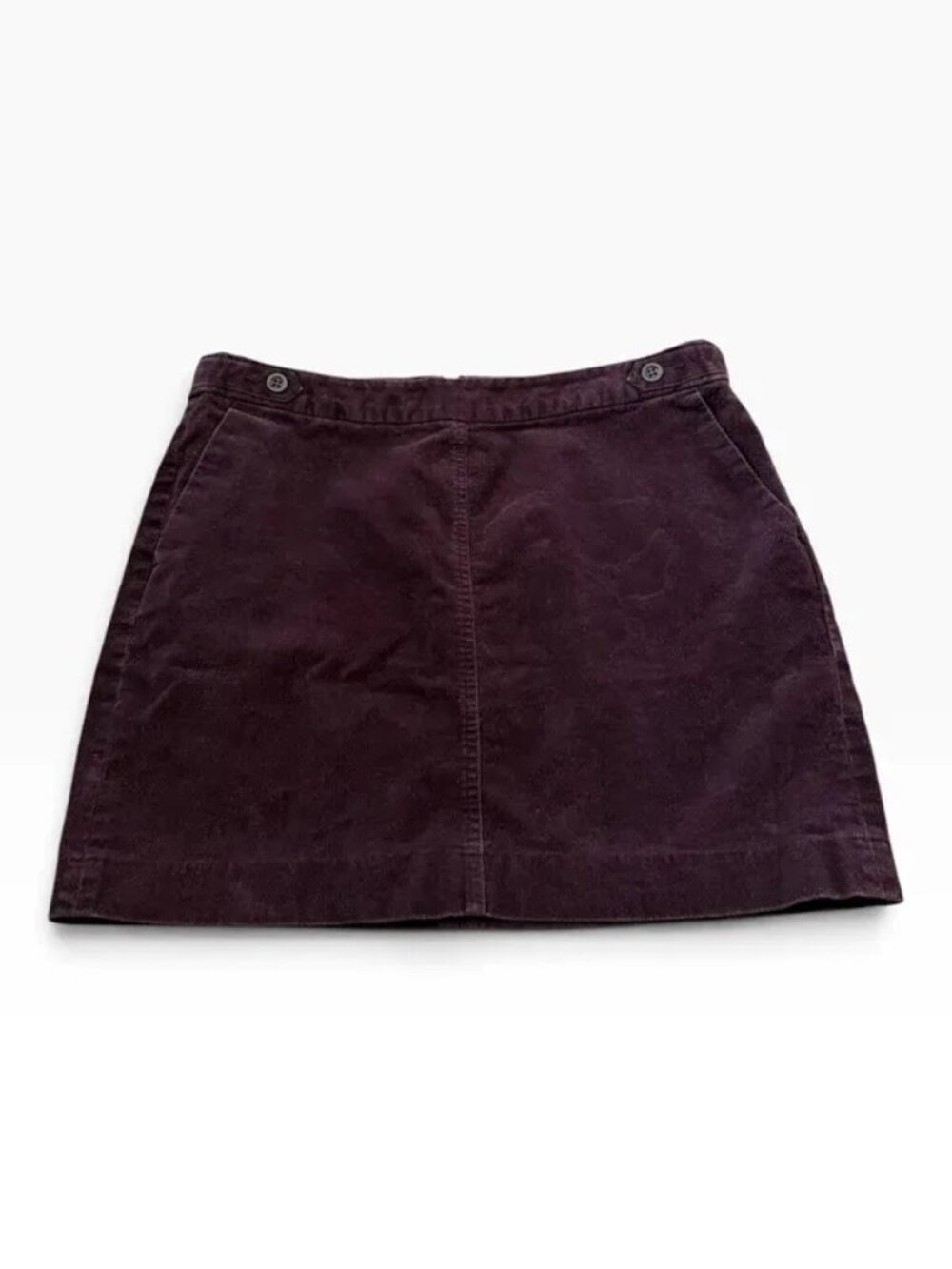 Banana Republic Purple corduroy skirt size 8